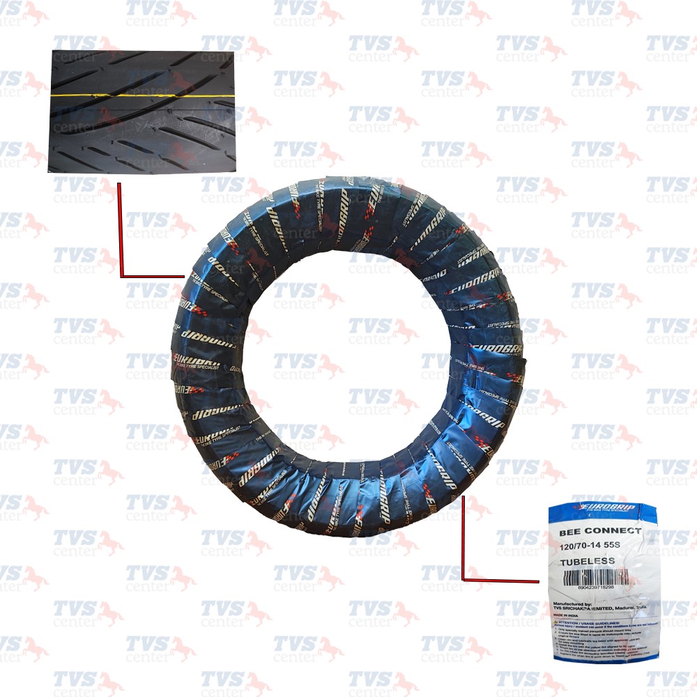 تایر 14-120/70 Eurogrip  