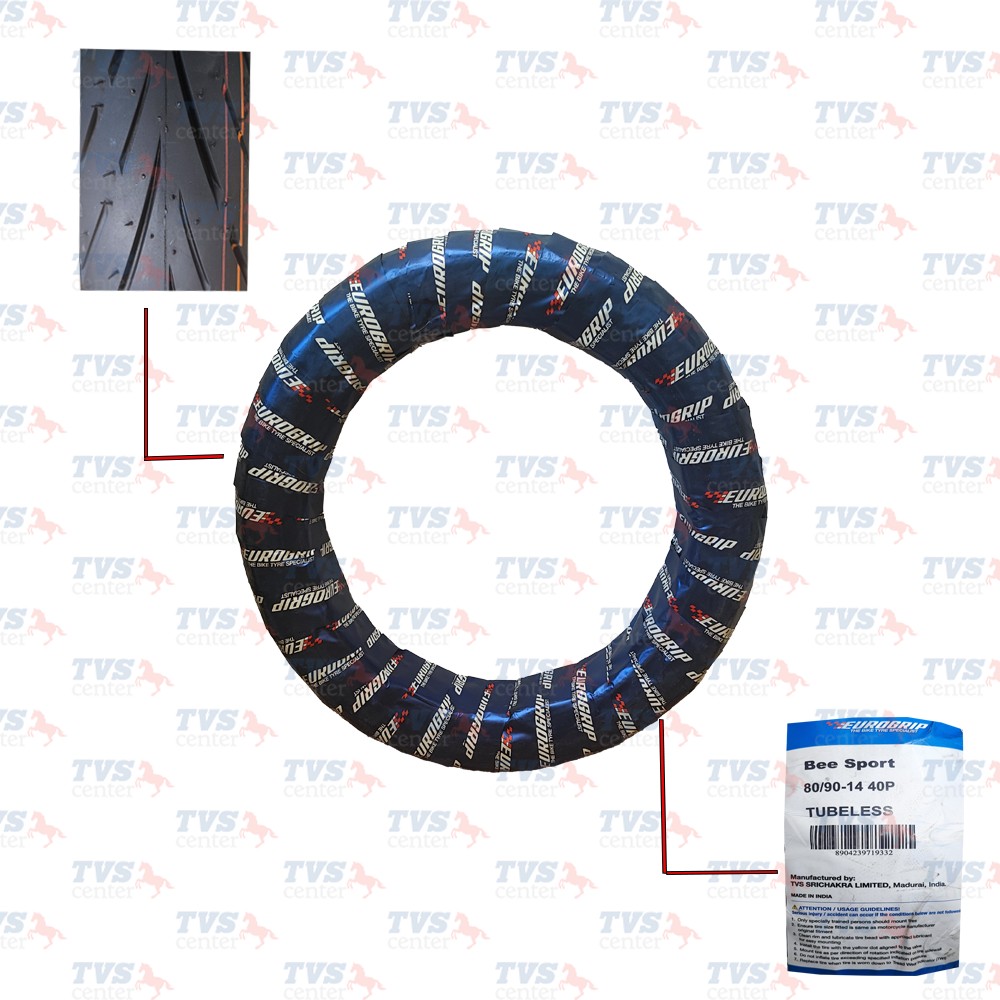 تایر 14-80/90 Eurogrip